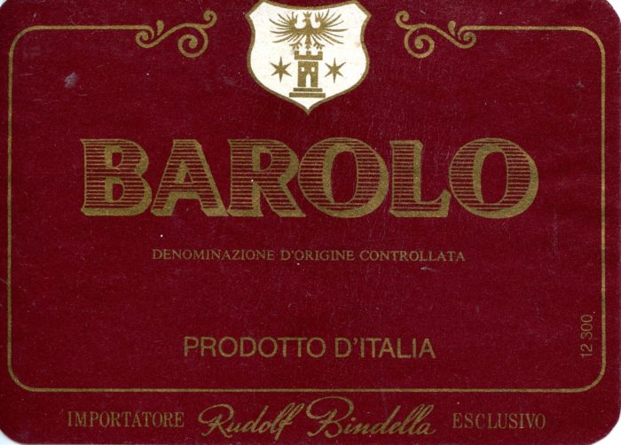 Barolo - moderna - Bindella