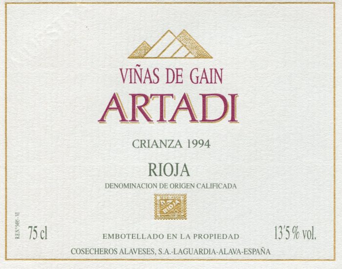 Rioja - 1994 - Cosecheros Alaveses