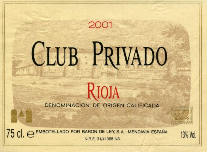 Rioja - 2001 - De Ley