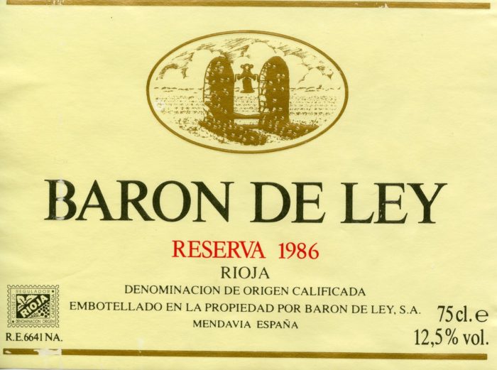 Rioja - 1986 - De Ley