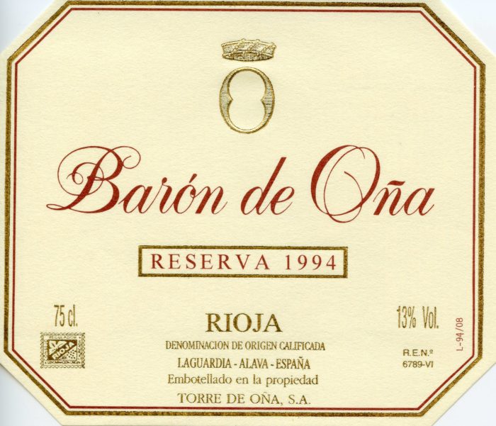 Rioja - 1994 - Oña