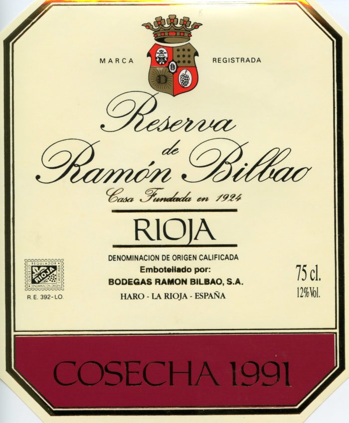 Rioja - 1991 - Bilbao