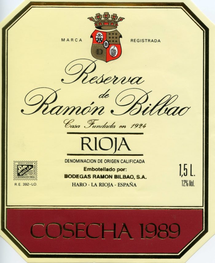 Rioja - 1989 - Bilbao