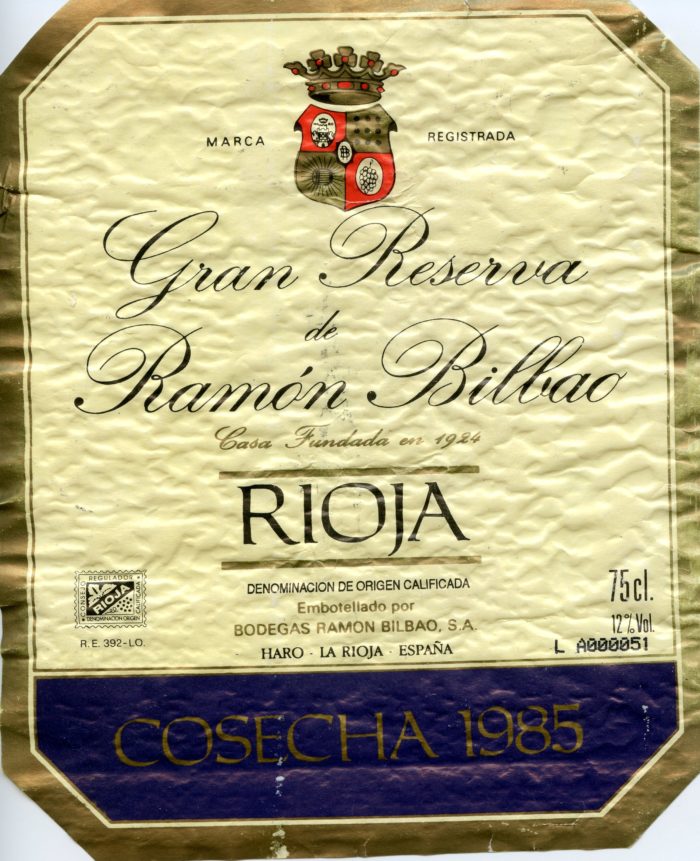 Rioja - 1985 - Bilbao