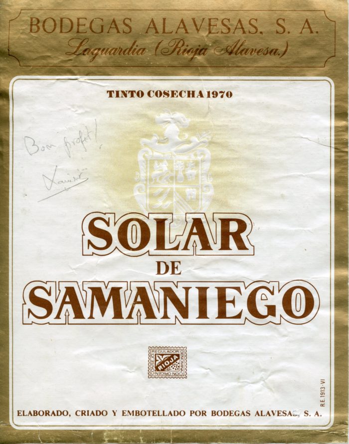 Rioja - 1970 - Alavesas