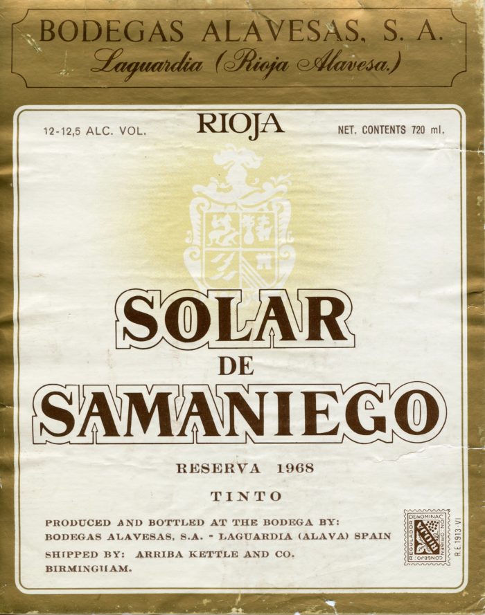 Rioja - 1968 - Alavesas