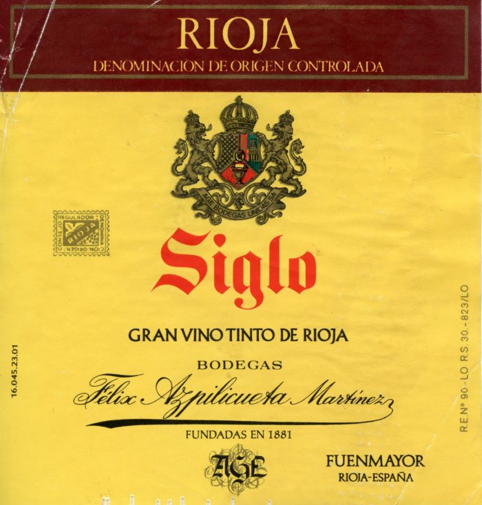 Rioja - moderna - Azpilicueta Martinez