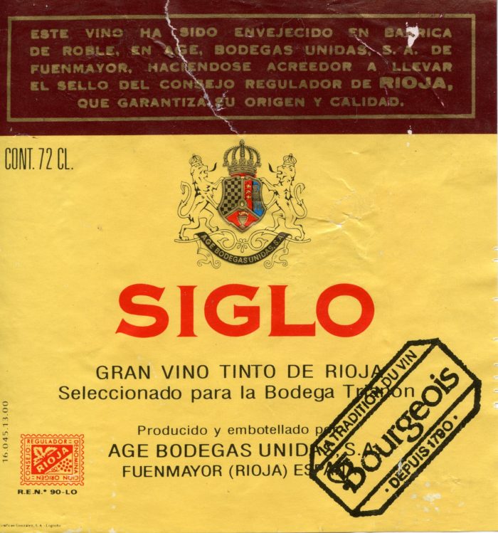 Rioja - moderna - Age
