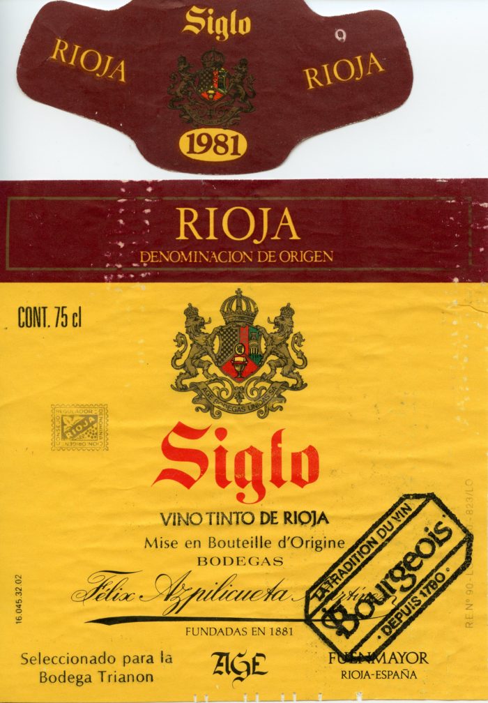 Rioja - 1981- Azpilicueta Martinez