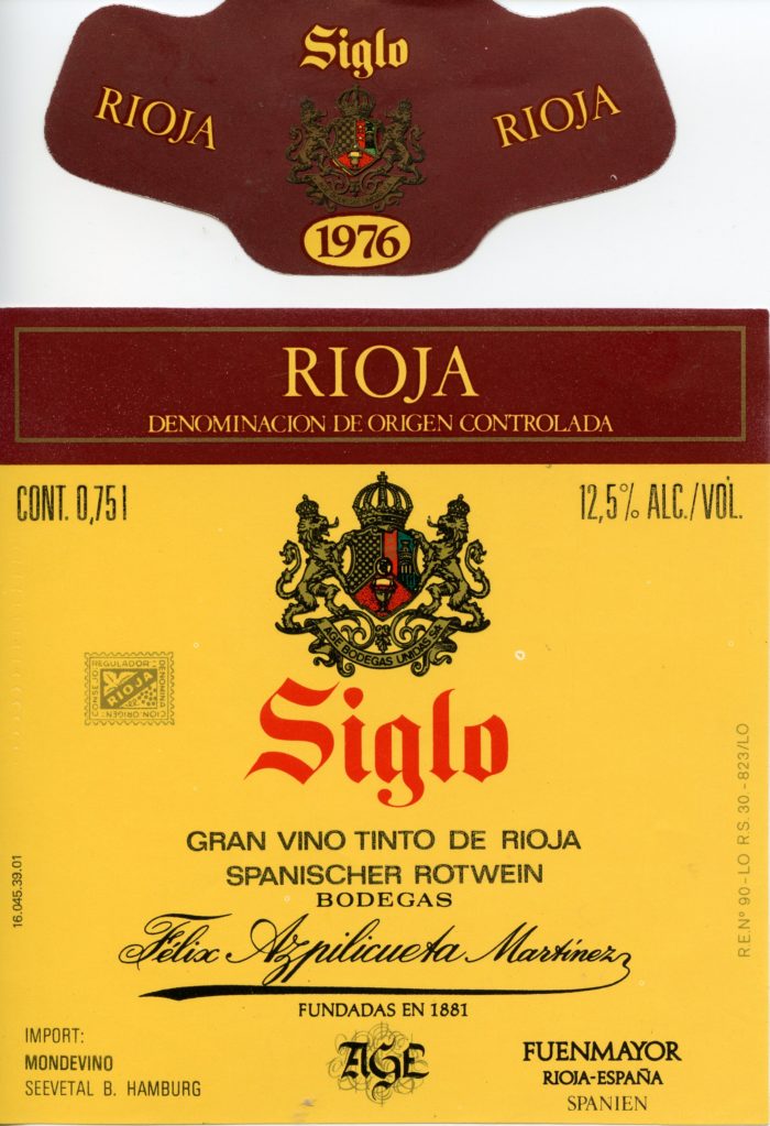 Rioja - 1976 - Azpilicueta Martinez