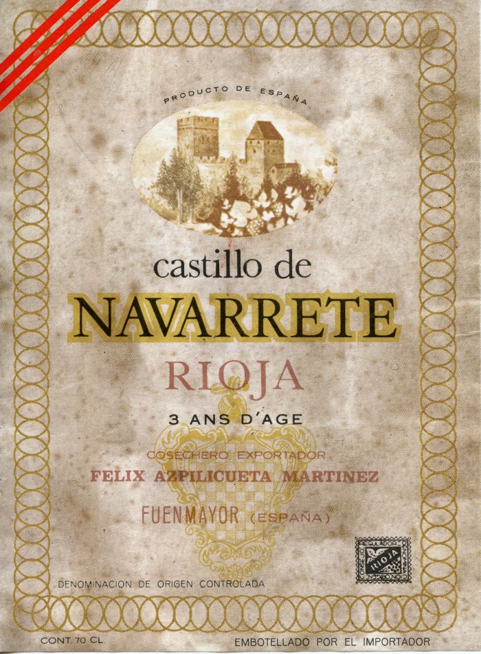 Rioja - moderna - Azpilicueta Martinez