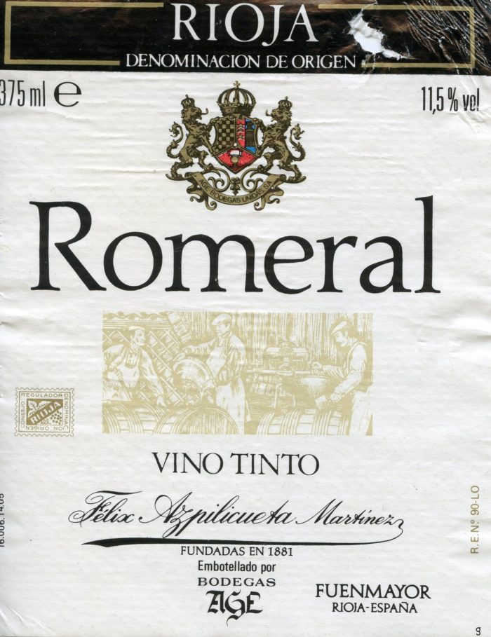 Rioja - 1990 - Azpilicueta Martinez