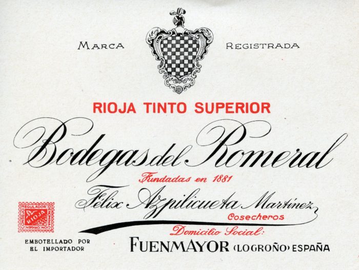 Rioja - moderna - Azpilicueta