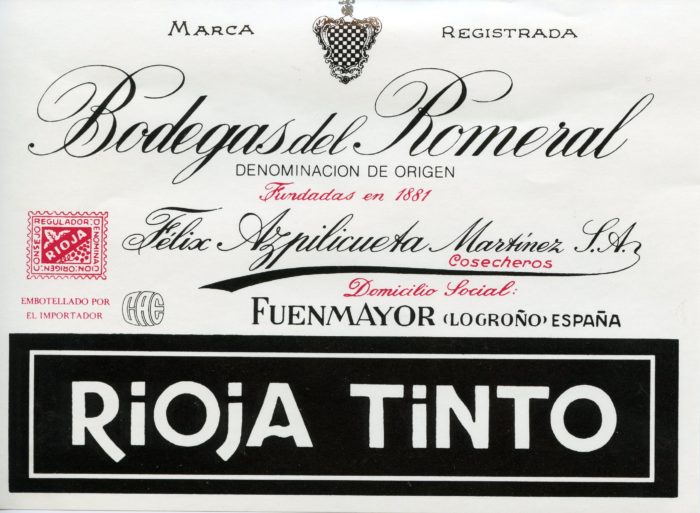 Rioja - moderna - Azpilicueta