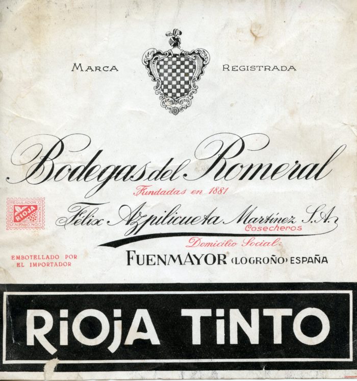 Rioja - moderna - Azpilicueta