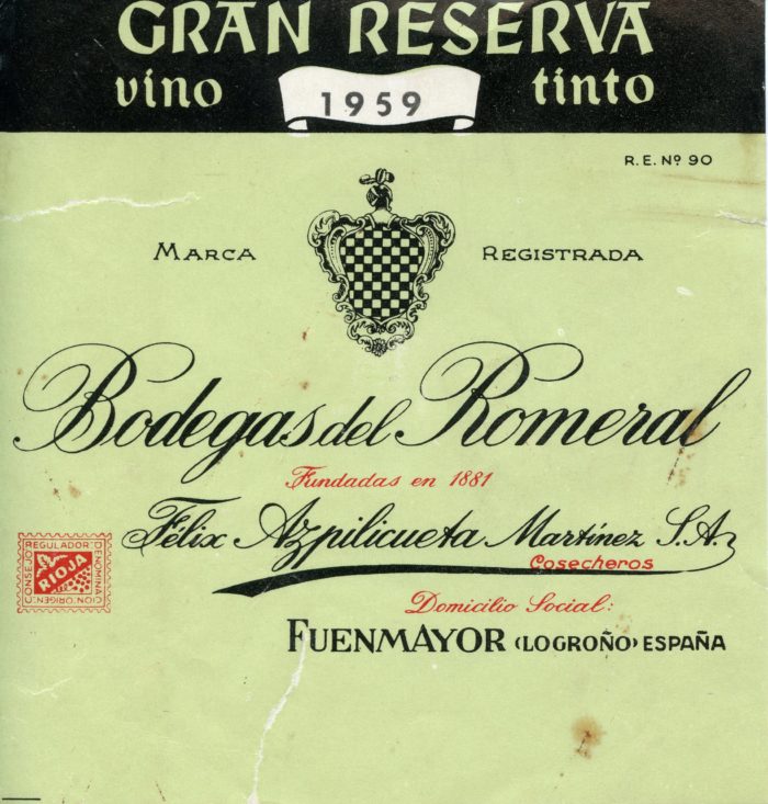 Rioja - 1959 - Azpilicueta