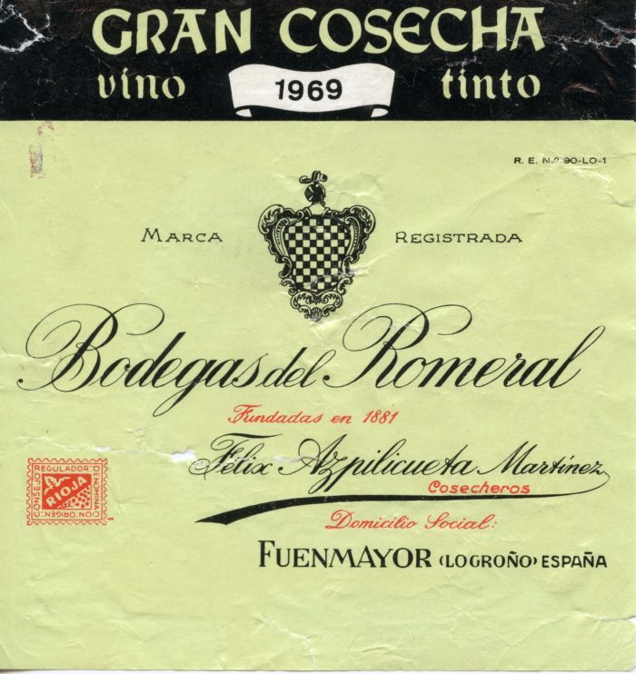 Rioja - 1969 - Azpilicueta