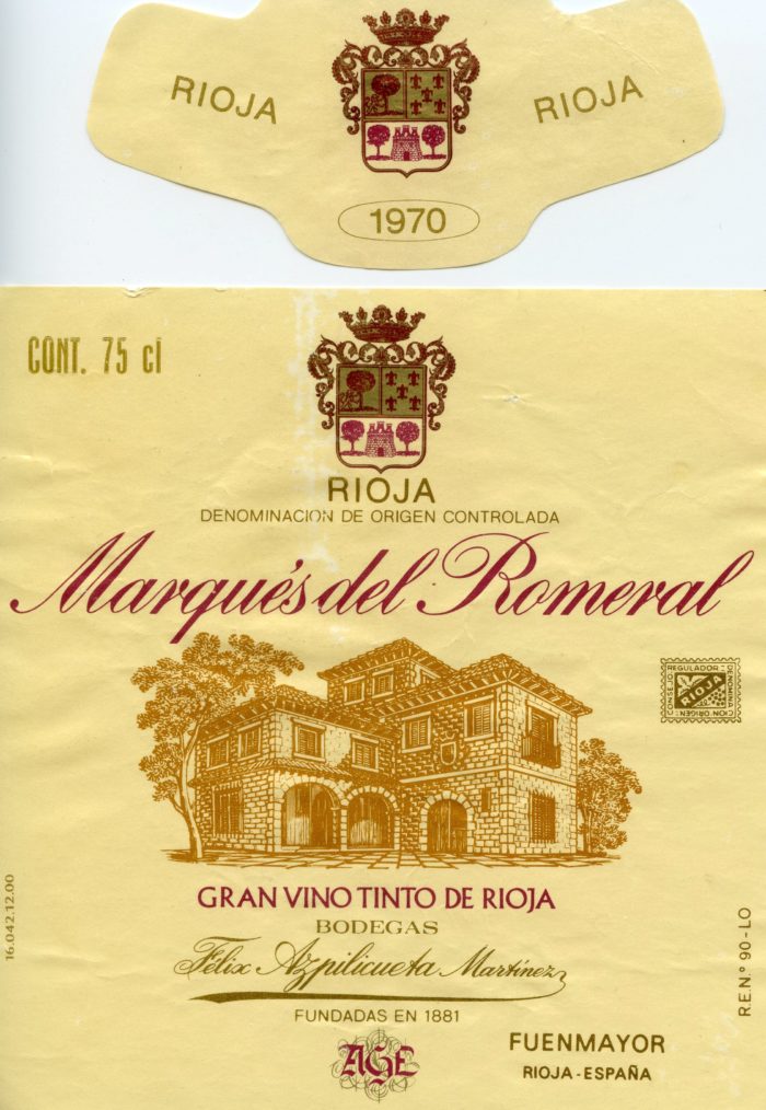 Rioja - 1970 - Azpilicueta