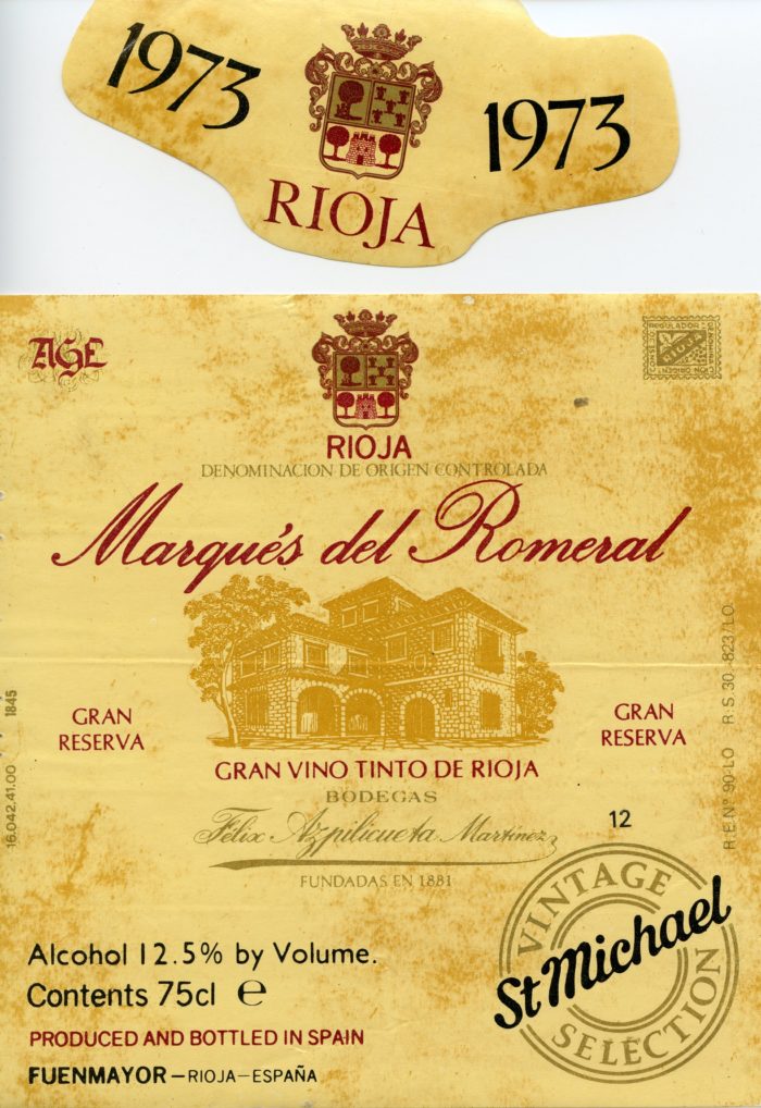 Rioja - 1973 - Azpilicueta